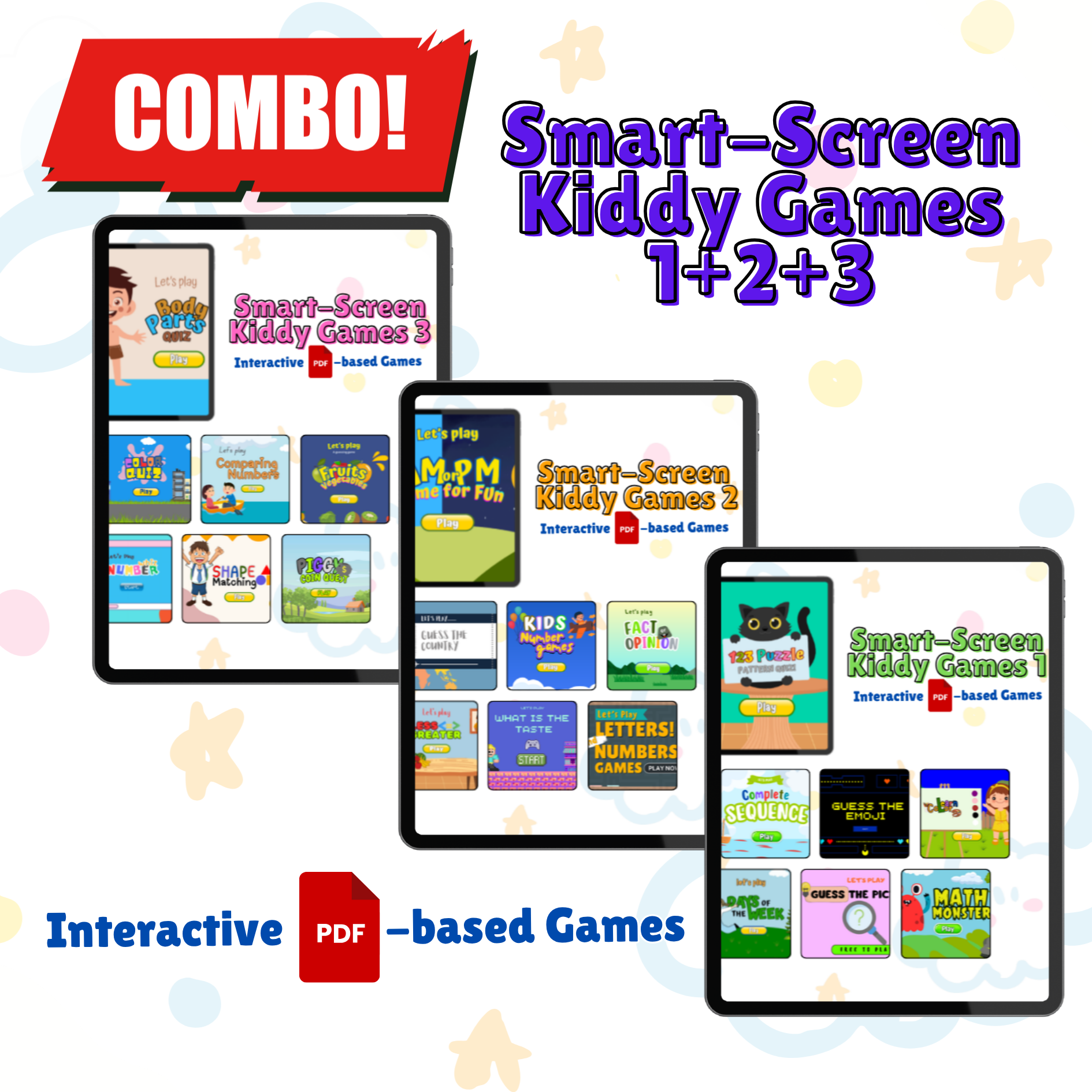 Smart-Screen Kiddy Games COMBO