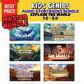 Kids Genius Audio Storybook Master Bundle – Exploring the World 1.0–6.0