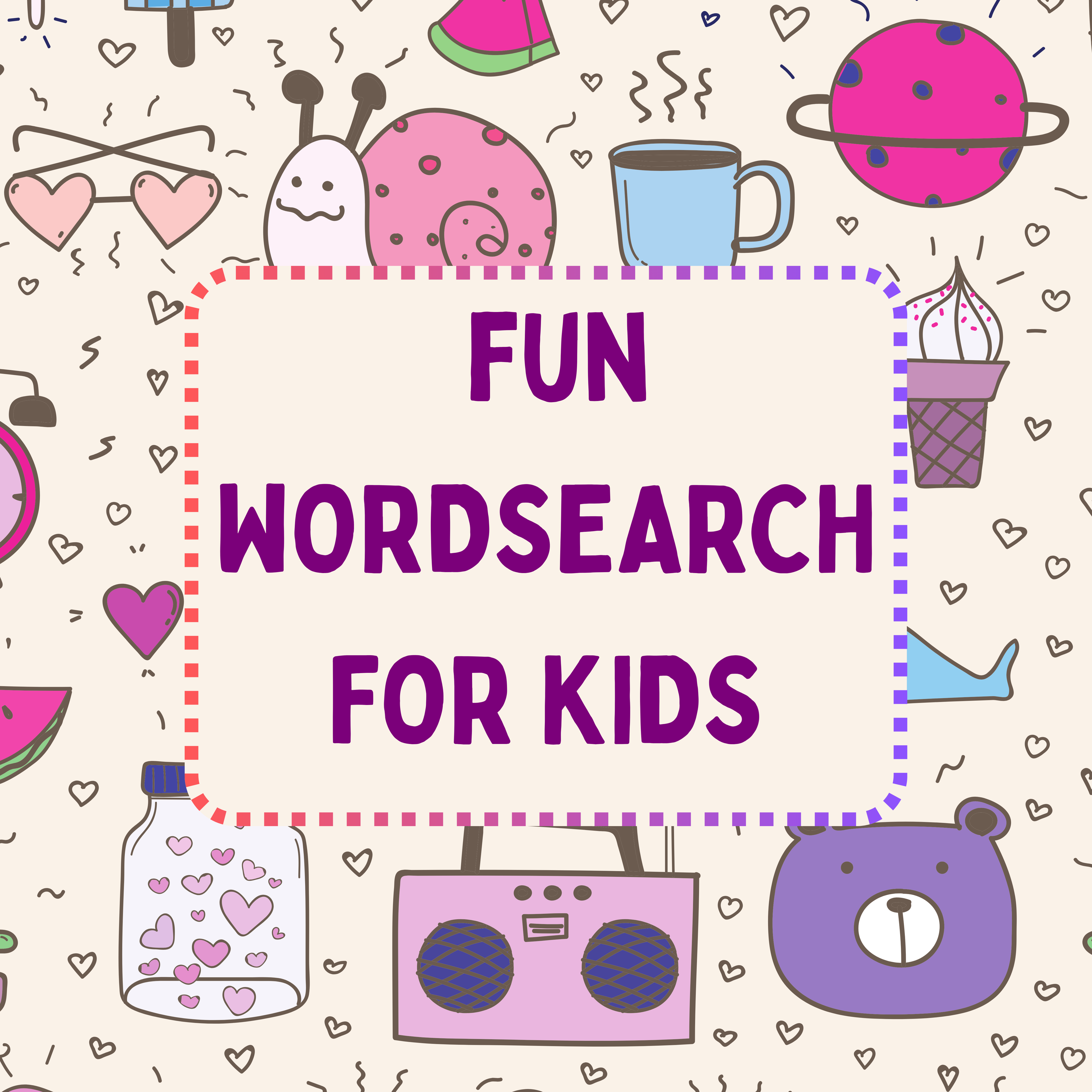 Fun Wordsearch For Kids
